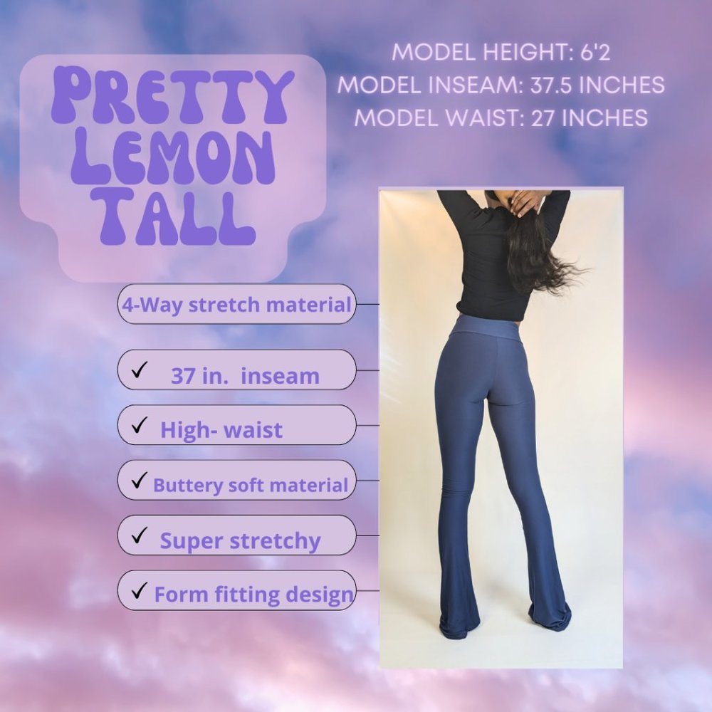 Long Slight flare Leggings- Tall